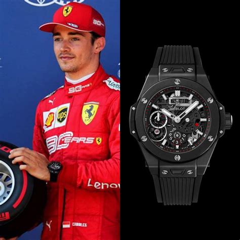 charles leclerc hublot watch